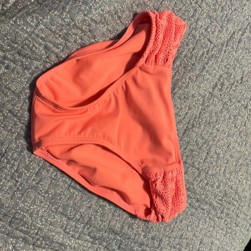 Pink swimsuit bottoms